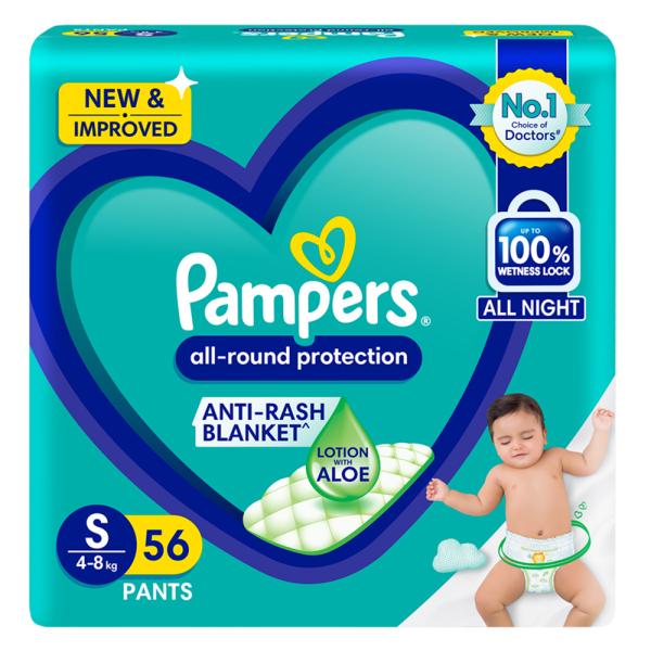 Pampers All Round Protection S  56Pants